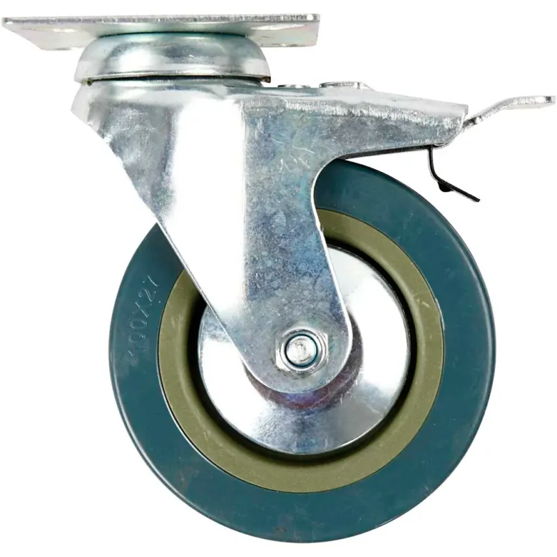 Casters, H: 130 mm, dia. 100 mm, 4 pc