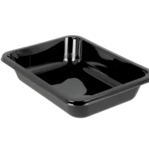 TakeAware.nl CPET tray zwart 1 vaks 226x176x43mm