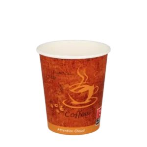 TakeAware.nl 8oz espresso gold paper cup (21802)