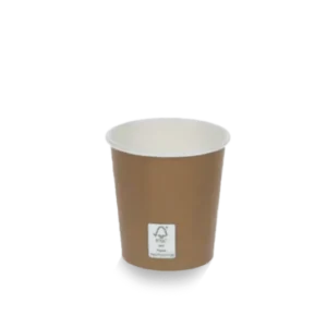 takeaware.nl Koffiebekers Kartonnen espressobeker 120cc 4oz kraftlook