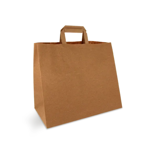 Carrier Bags Paper 32x17x27cm Brown (250 pcs)