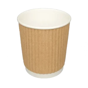 Coffee Cup 120cc 4oz Ø6,3cm Ripple Kraft (500 pcs)