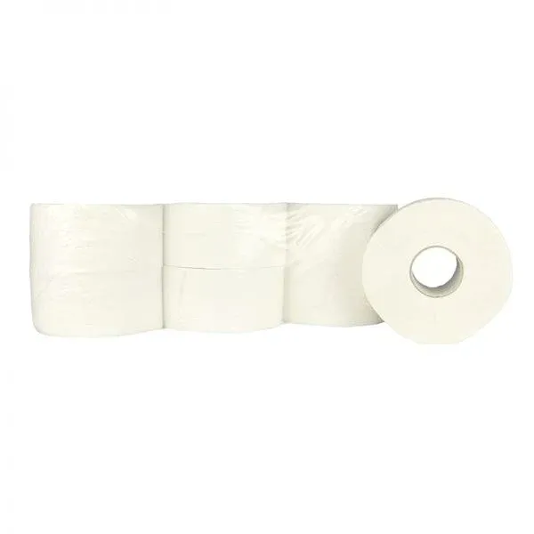 Toilet paper Mini Jumbo 180m 2 ply White T2 (12 pcs)