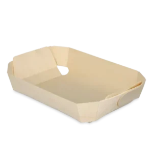 takeaware.nl Houten snackbakje 175x110x40mm