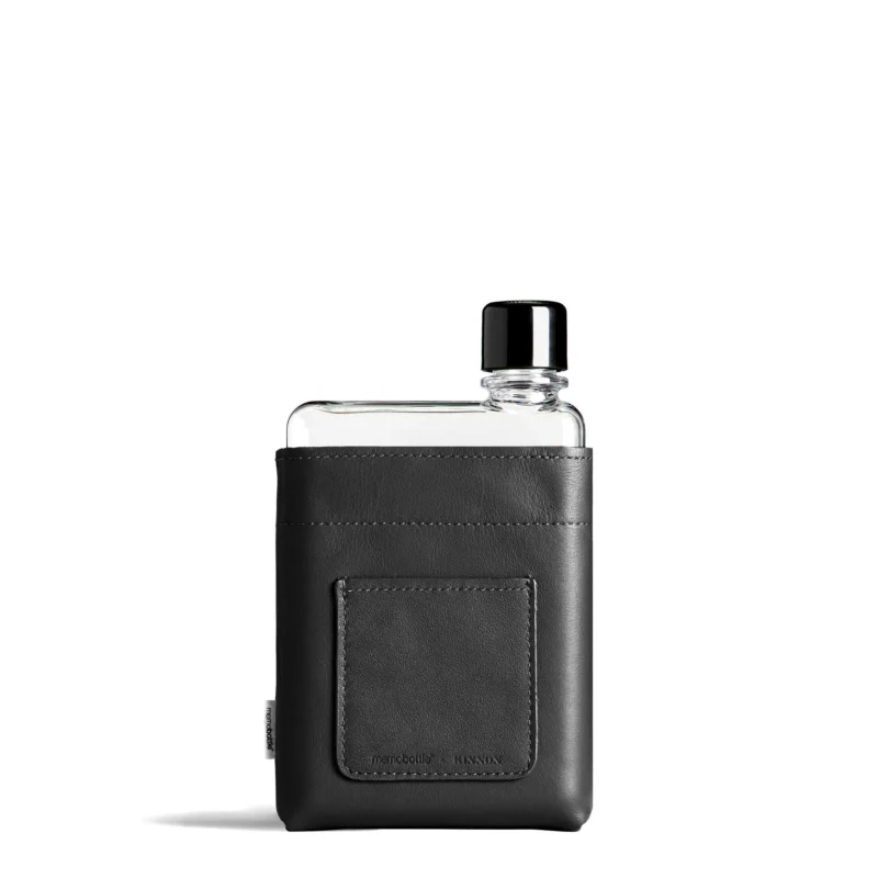 A6 Leder SCHUTZHÜLLE | für A6 memobottle WASSERFLASCHE - Charles & Marie