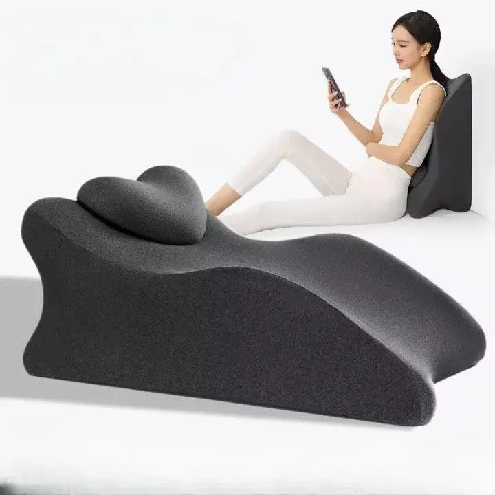 Adjustable Lie-On-The-Bed Multitask Pillow - Image 0