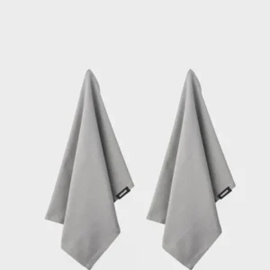 HUMDAKIN Bio Geschirrtuch - 2er Pack Organic Textiles 019 Stone