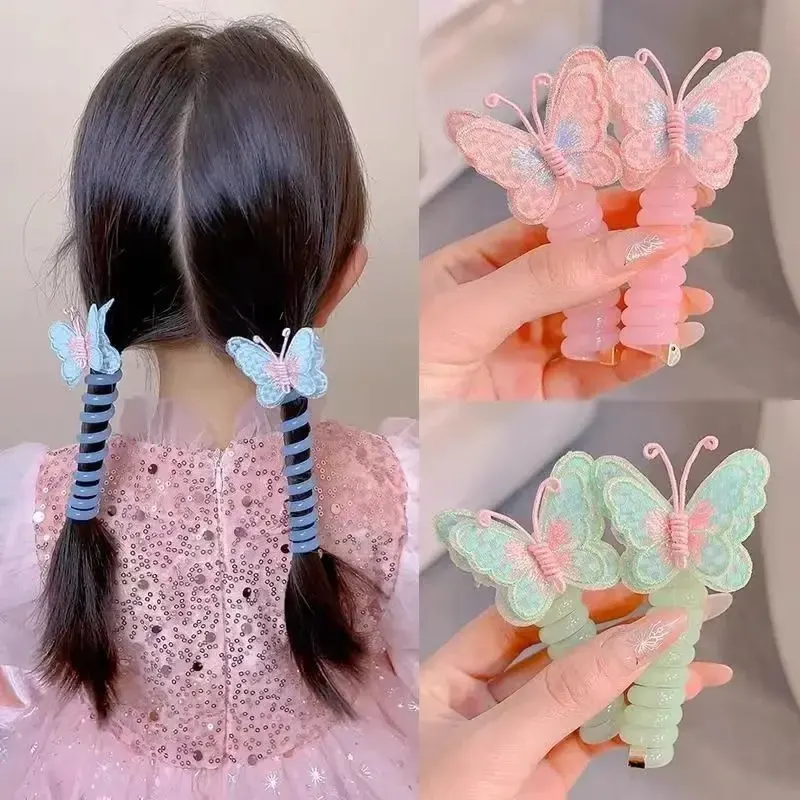 Butterfly Wings Spiral Hair Band - Image 0