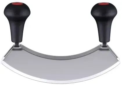 Doppel-Wiegemesser 22 cm Edelstahl - CPGASTRO