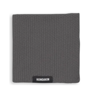 HUMDAKIN Gestricktes Geschirrtuch Organic Textiles 255 Steel Grey