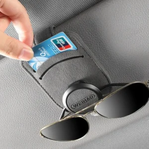 Smart Car Sun Visor Card Glasses Holder - Image 0