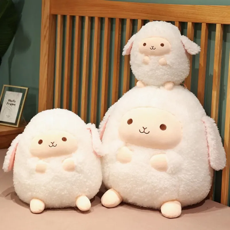 Fluffy Sheep Cozy Huggable Plush - Image 0