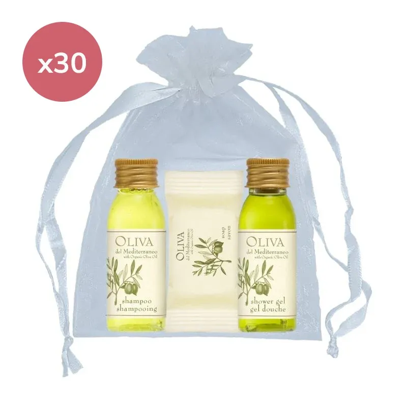 Kit di benvenuto Oliva del Mediterraneo - 30 sacchetti