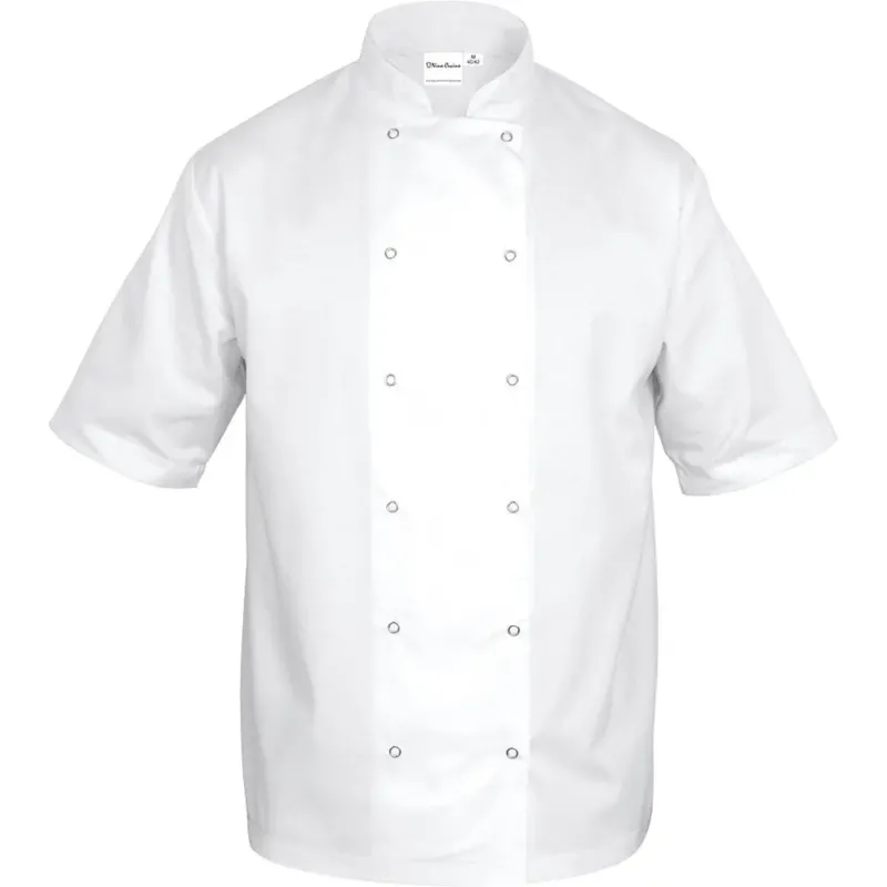 Gastronics Kochjacke kurzarm weiß - CPGASTRO