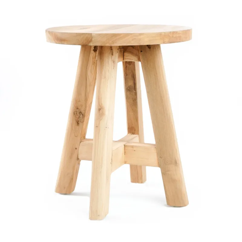 THE ATZIRI Hocker - Naturfarben