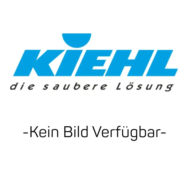 Das Bild zeigt das Logo der Johannes Kiehl KG mit dem Slogan "die saubere Lösung". Für Kiehl Jet Flüssiges Scheuermittel 500 ml | Karton (12 Flaschen) wird unten "-Kein Bild Verfügbar-" angezeigt, was bedeutet "Kein Bild verfügbar".