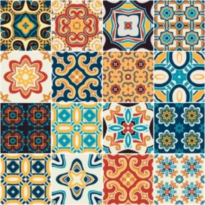 Küchenrückwand-Moderne Mosaikmuster