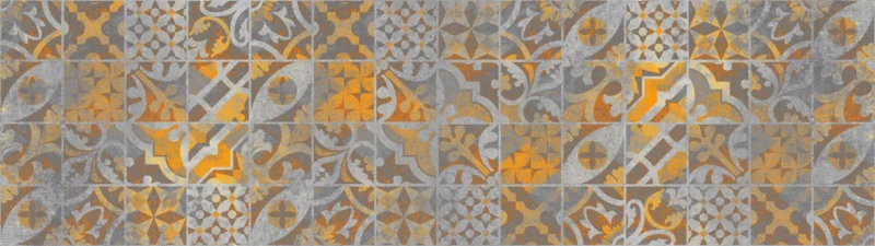 Küchenrückwand-Orange Helles Licht Stein Beton
