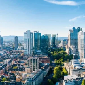 Küchenrückwand-Wolkenkratzer - Frankfurt am Main