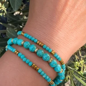 Armband Luna Türkis – Set mit 3 Stk