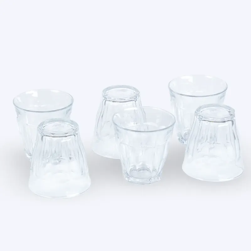 Le Picardie - Verre transparent 25cl - 80 ans (Lot de 6)