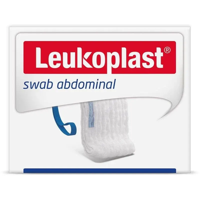 Leukoplast, sterile Abdominalgaze, RöKo-Chip