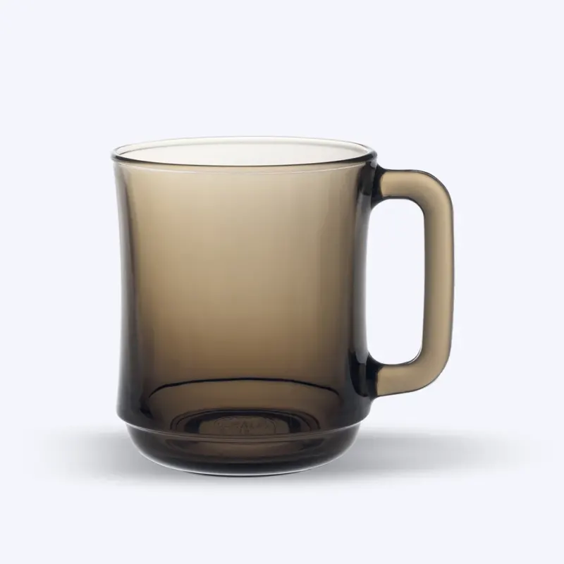 Lys - Tasse en verre Sépia 31 cl (Lot de 6)