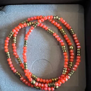 Armband Merle Orange - Set mit 3 Stk