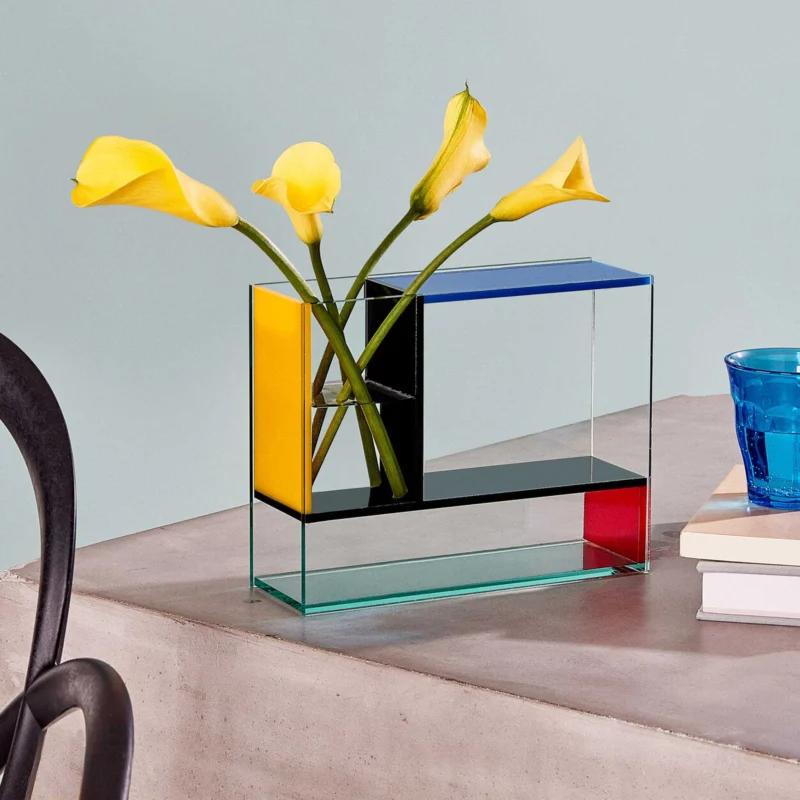 MONDRI VASE Classic | VASE | Piet Mondrian | 24x19x8,5 cm | MoMA - Charles & Marie