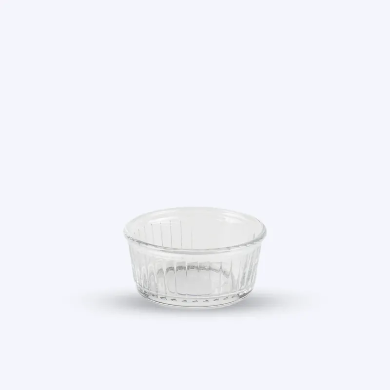 Ovenchef - Ramequin en verre transparent 13cl (lot de 4)