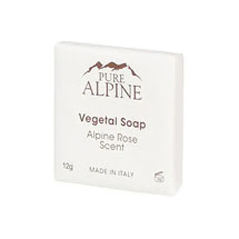 Sapone Vegetale Incartato 12 Gr - Rosa Alpina