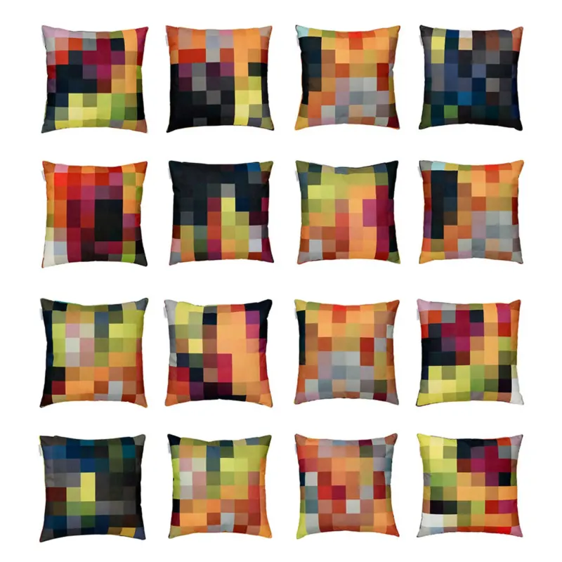 PIXEL CUSHION SPIRIT - Kissen - 50x50 cm - 100% Trevira CS | Cristian Zuzunaga