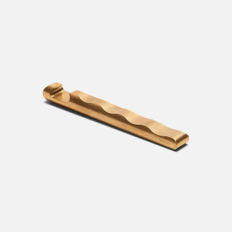 Flaschenöffner Ripple – Messing · 17,8 cm | Craighill