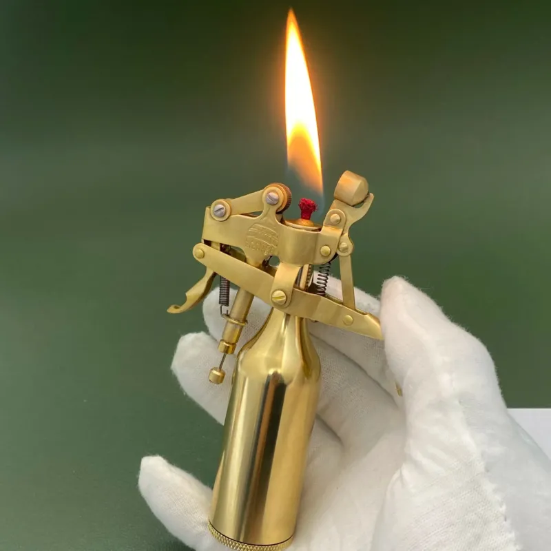 Antique Mechanical Handcrafted Kerosene Lighter - Image 0