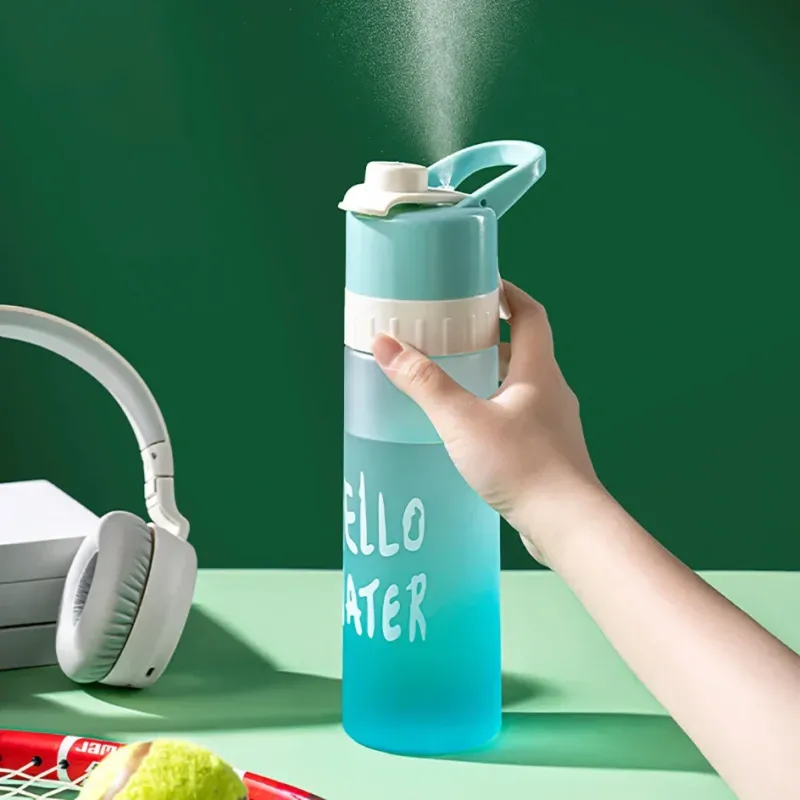 Outdoor Hiking Spray Cooling Water Bottle - Image 0