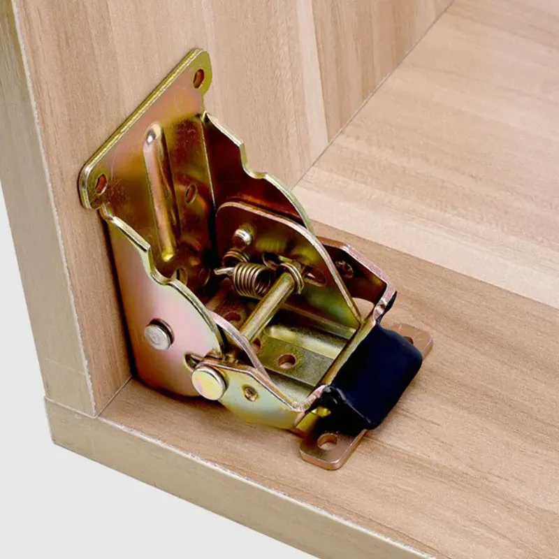2Pcs Foldable Self-Locking Hinges - Image 0