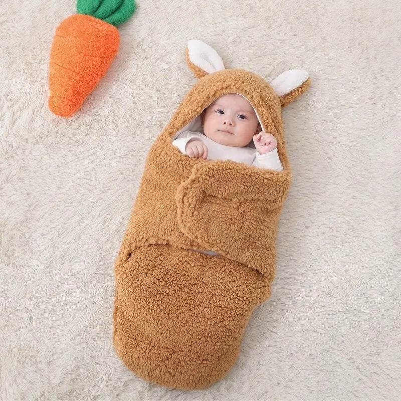 Bunny Bundle Baby Wrap Sleeping Bag - Image 0