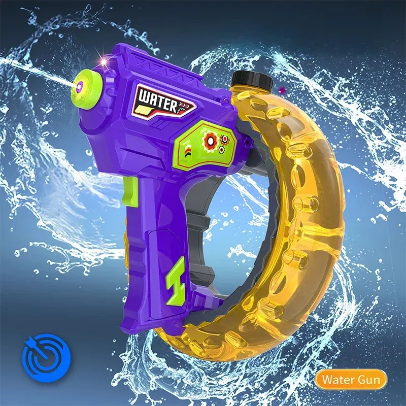 Automatic Infinity Loop LED Water Gun - Image 0