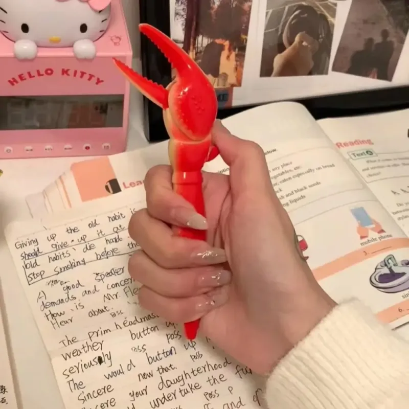 Lobster Grip Creative Snack Holder Pen - Image 0