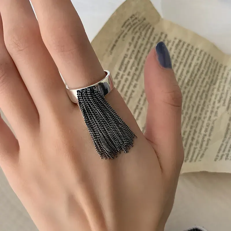 Vintage Geometric Multilayer Ring - Image 0