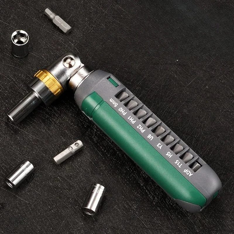 Modular Head Ratchet Screwdriver Tool Set - Image 0