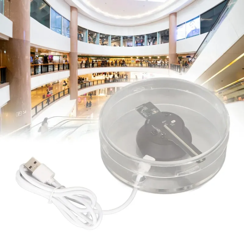 Mini 3D WiFi Display Remote Hologram Fan - Image 0
