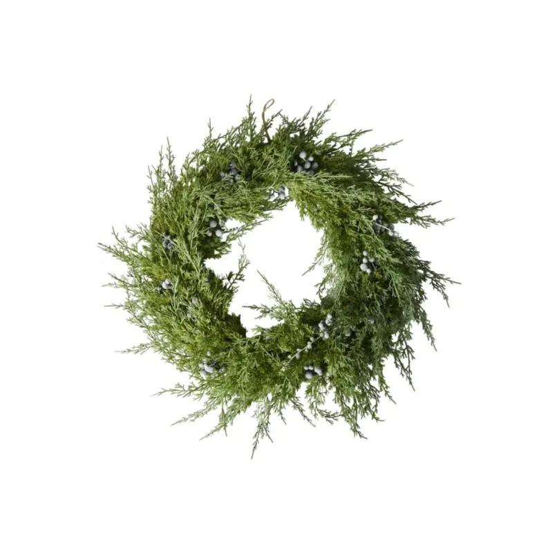 Thuja Kranz mit Beeren - Ø60cm - Künstlich