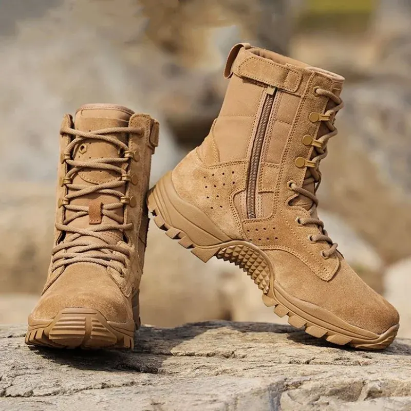 Tactical Urban Nomad Lightweight Zipper Hiking Boots - Image 0