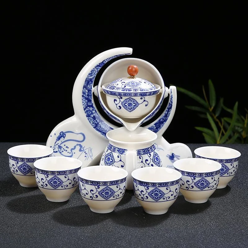 Ceramic Charm Far East Style Semi-Automatic Teapot - Image 0