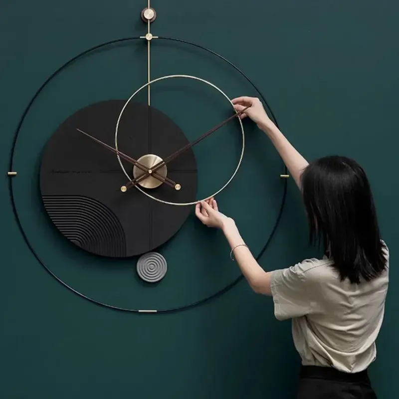 Universe Art Round Elegant Wall Clock - Image 0