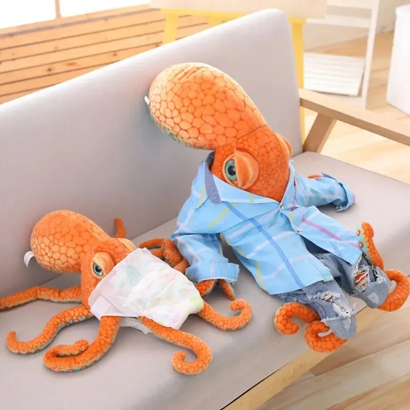 Angry Octopus Stuffed Plush Toy - Image 0