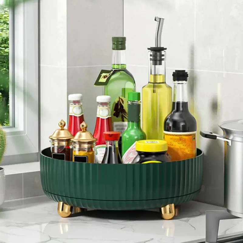 360 Kitchen Spice Organizer Rotating Rack - Image 0