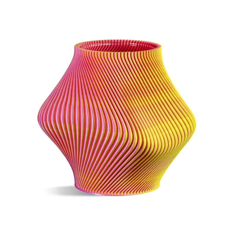 Vase Bloz – Zuckerwatte · 3D-Druck · Innenvase · 20 cm | Sheyn