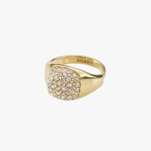 Ring CINDY Kristall - Vergoldet